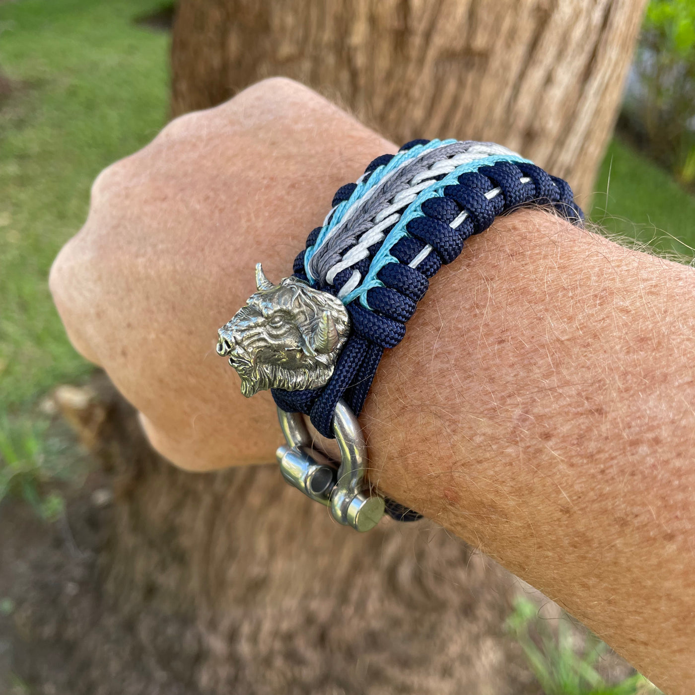 Decorated Bull bracelet