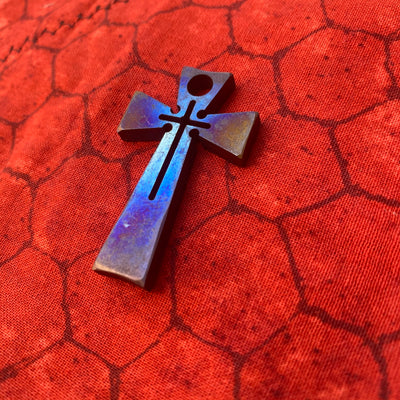 Handmade metal crosses