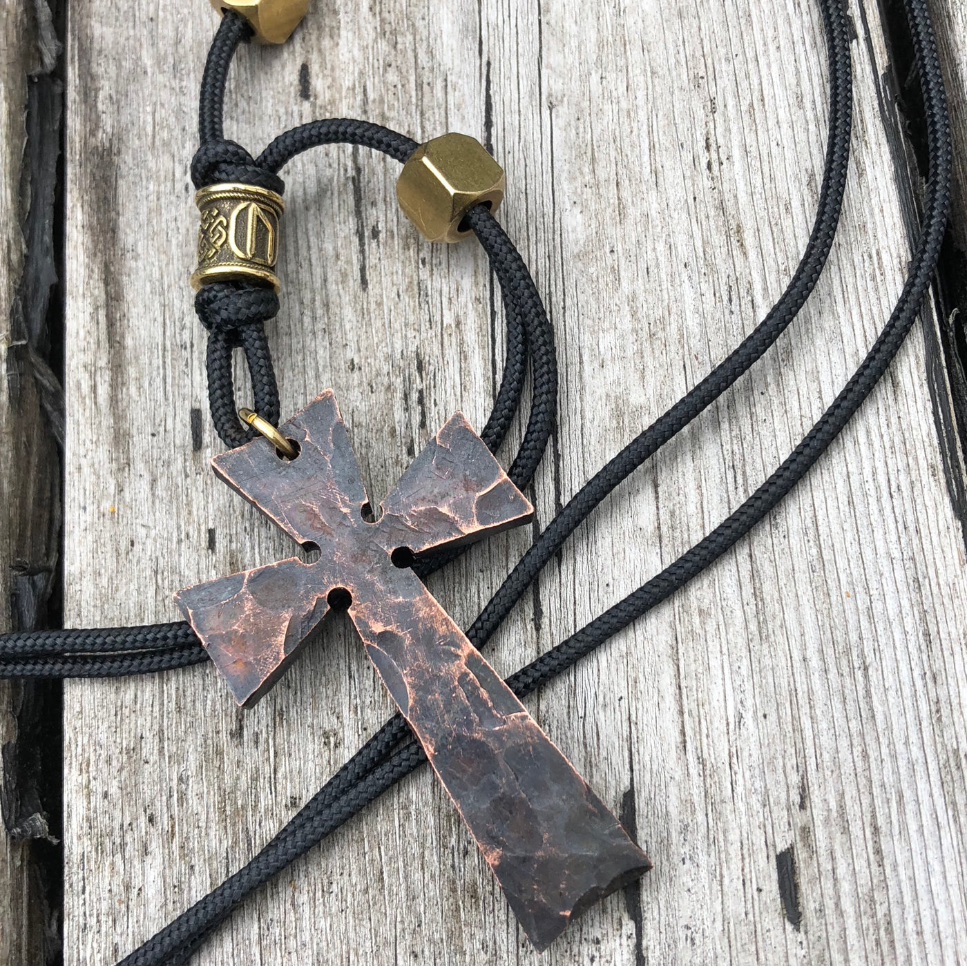 Handmade metal crosses