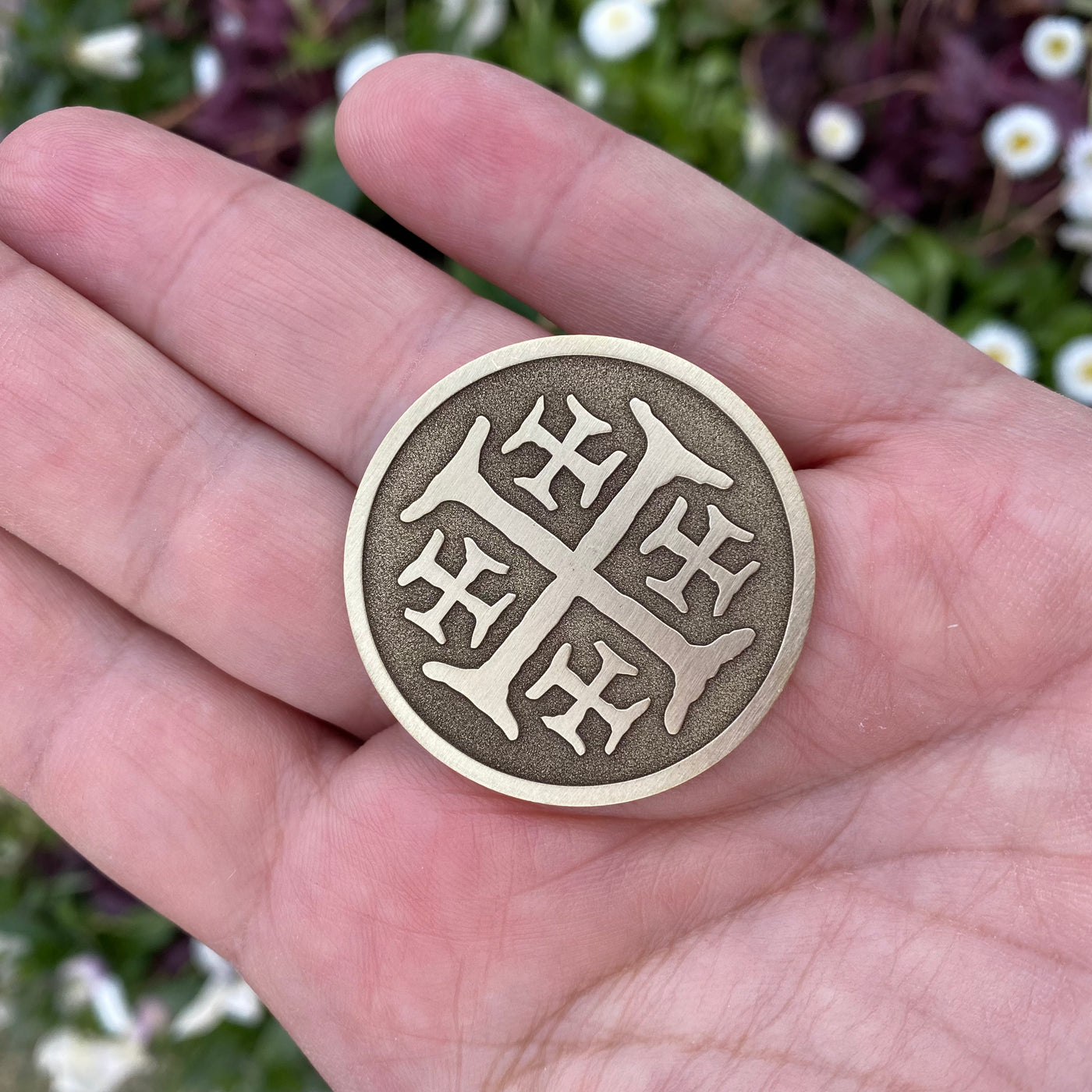 The Templar worry coin – Kruger EDC