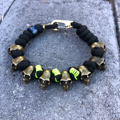 The Army of Skulls paracord bracelet