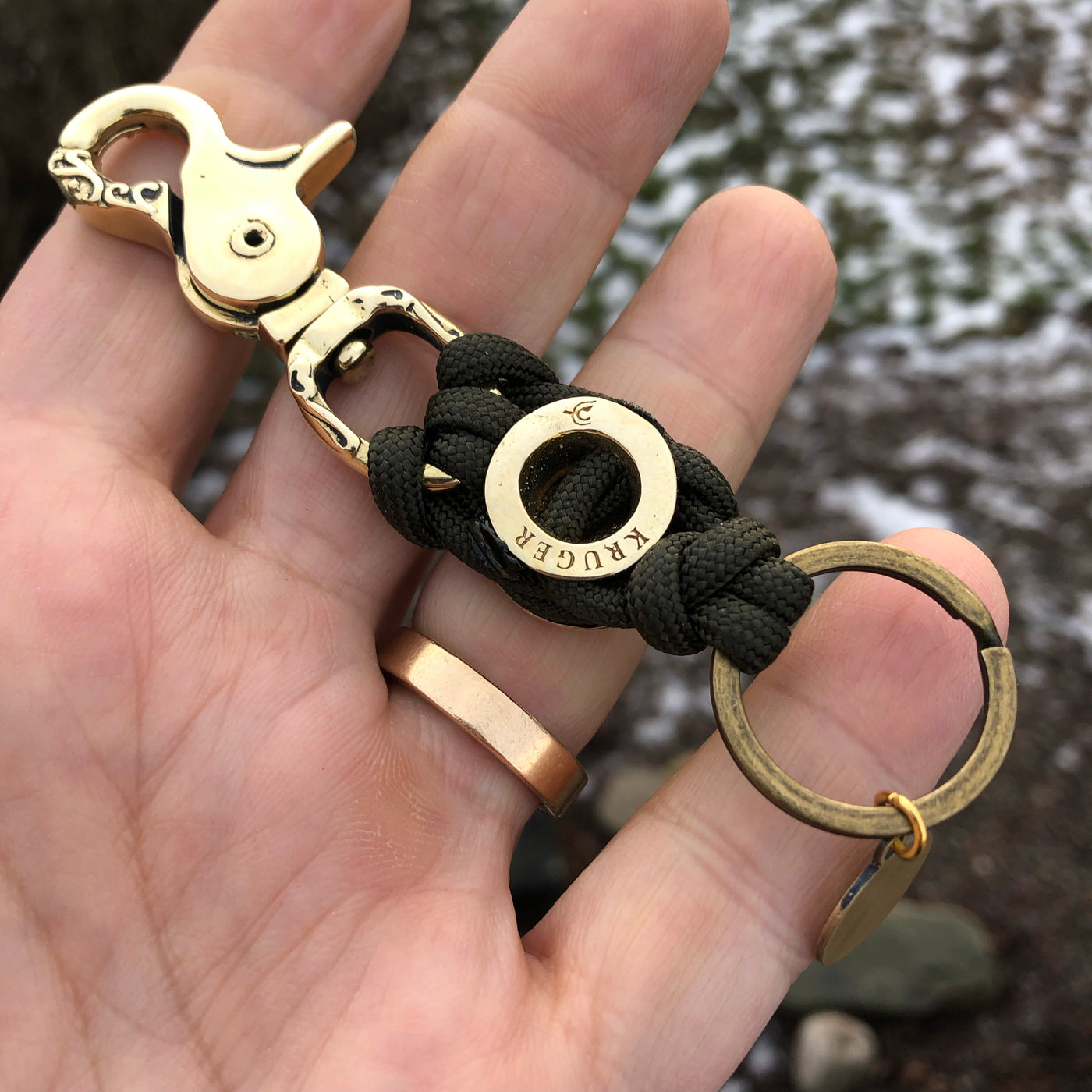 Original Hugin and Munin Keychain